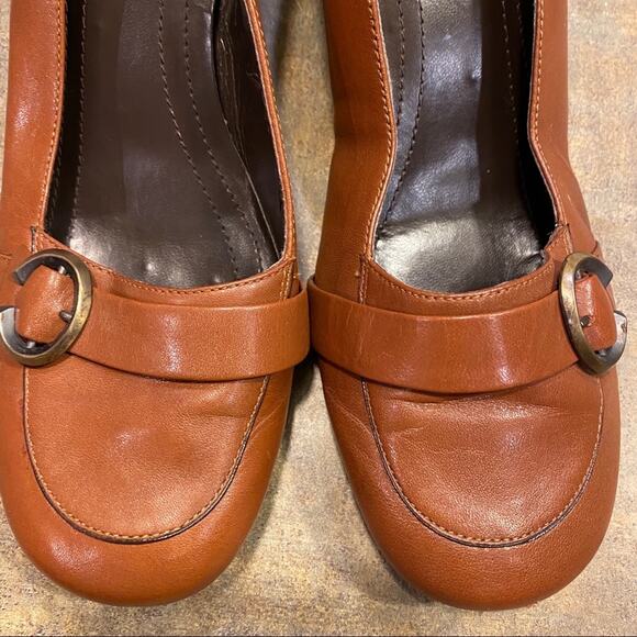 Vintage Enzo Angiolini Career Slip On Heels Size 8 - Picture 5 of 12